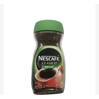 Nescafe Decaf เนสกาแฟ กาแฟไม่มีคาเฟอีน Nescafe Clasico Decaf Coffee 217g กาแฟนำเข้า