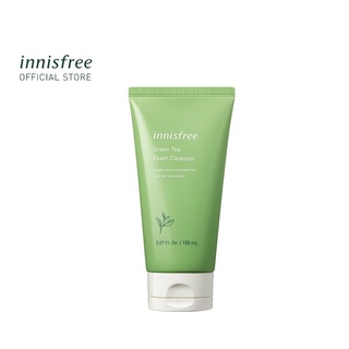 innisfree Green tea foam cleanser (150ml) อินนิสฟรี โฟมล้างหน้า ชาเขียว