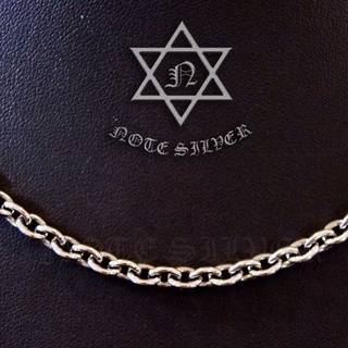 สร้อยคอ เงินแท้ ลายฮาร์เล่ย์ Size S ตะขอแบบดั้งเดิม 22" Sterling Silver 925 NSNL932