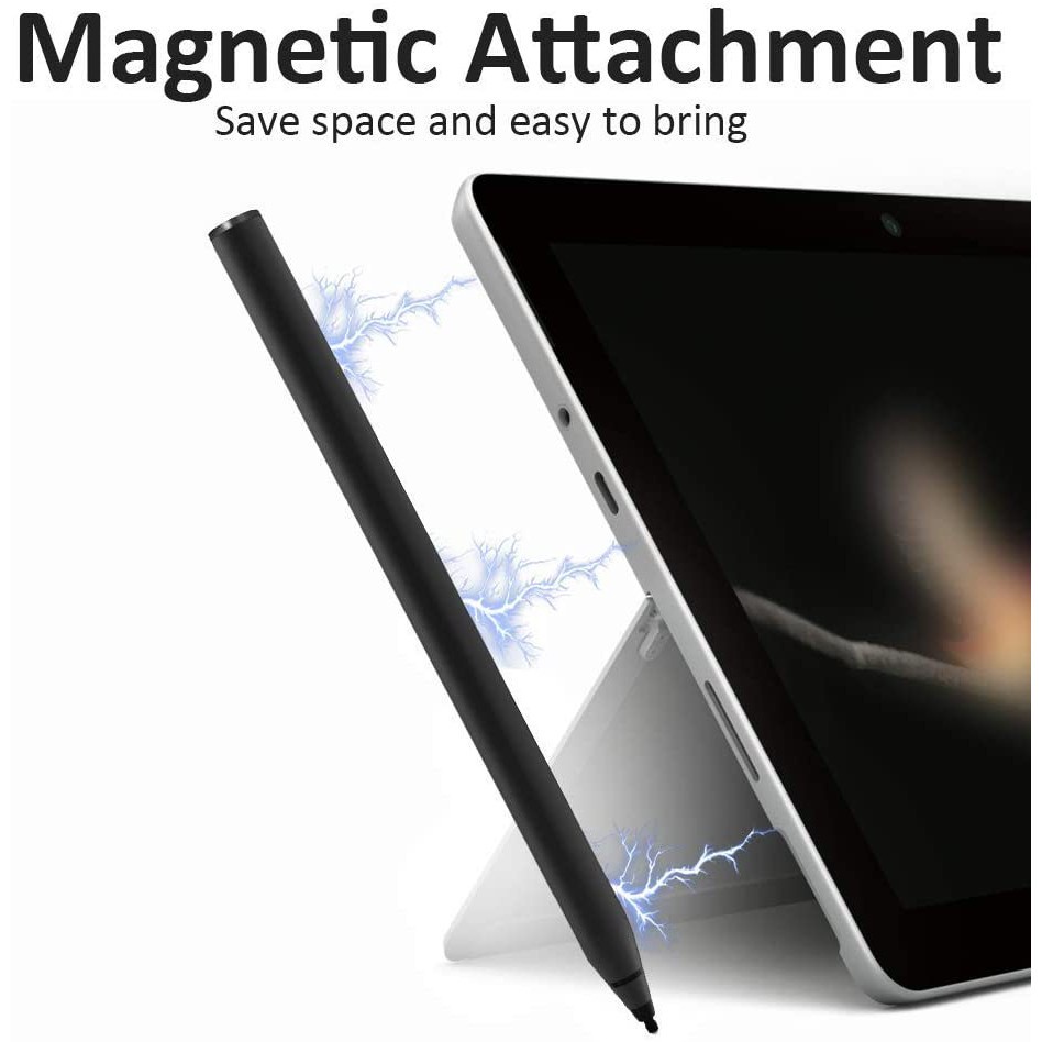 Surface Pen for Microsoft Surface Pro X/8/ 7 / 6 /5 / 4/ 3  /Go/Book/Studio/Laptop 4096 Pressure Sensitivity Magnetic  Rechargeable