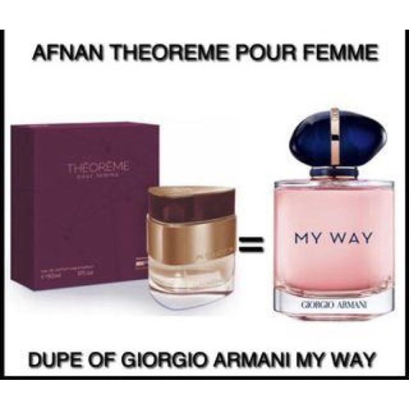 น้ำหอม แท้100% Afnan Theoreme Femme 90ml EDP by Rue Broca | Shopee Thailand