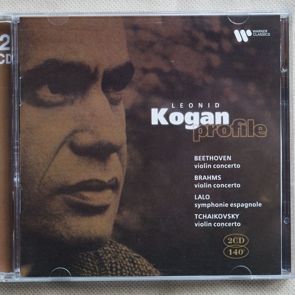 ❒☋⊕Beethoven Brahms Tchaikovsky ไวโอลินคอนแชร์โต้ Kogan 2CD