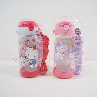 [เพิ่มลายใหม่ปี 2025] กระติกน้ำ หลอดดูด Skater จากญี่ปุ่น ลาย Frozen เจ้าหญิง Kitty Unicorn ไดโนเสาร์ PlaRail