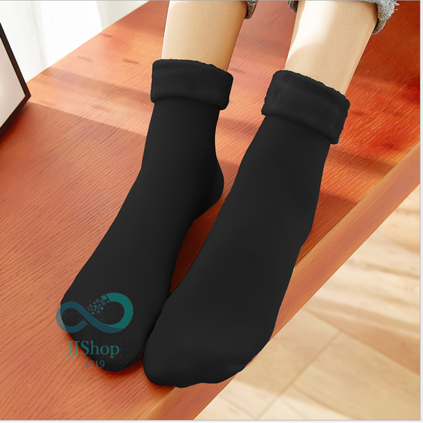 ถุงเท้าบุขนกันหนาว ***พร้อมส่ง*** jj99