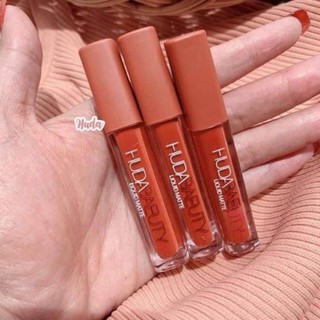 Huda Mini Lip Stick 🍑🍑🍊🍊 โทนส้มอิฐ