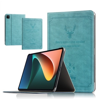 เคสแท็บเล็ตเคสหนัง Pu แบบตั้งได้สําหรับ Xiaomi Mi Pad 5 Mipad 5 Pro 11 นิ้ว