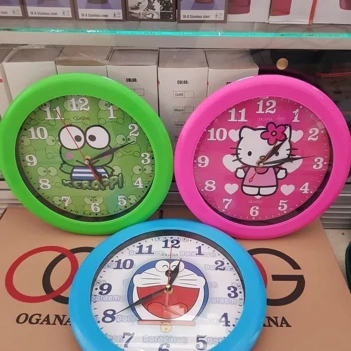 LT- [600GR] CHARACTER WALL CLOCK / T168 ROUND CHARACTER CLOCK
