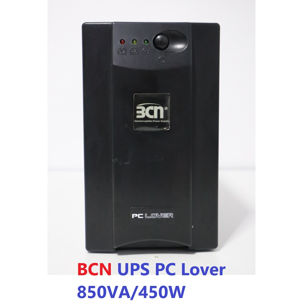 BCN UPS PC Lover 850VA/450W เครื่องปล่าวไม่รวมแบต มือสอง