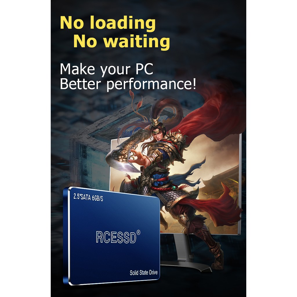 แผ่นดิสก์คอมพิวเตอร์RCESSD Metal SSD 360GB 240GB 120GB 480GB 960GB 1TB ...