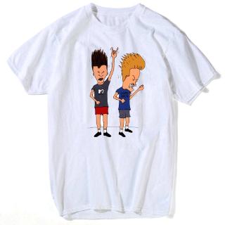 Beavis &amp; Butthead t shirt for man Rock Forever Officially Licensed Adult Shirt  tee shirt plus size  streetwear