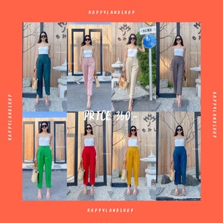 Linen vintage high waist pants 💙♥️🧡
กางเกงลินินเอวสูง ทรงวินเทจ ปลายขาแต่งกระดุม ทรงบอยเอวสูง