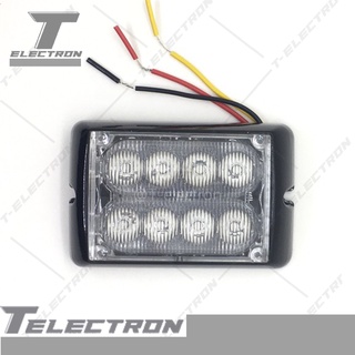 ไฟ LED แต่งรถ / ไฟฉุกเฉิน ติดรถ 8 LED รุ่น M8