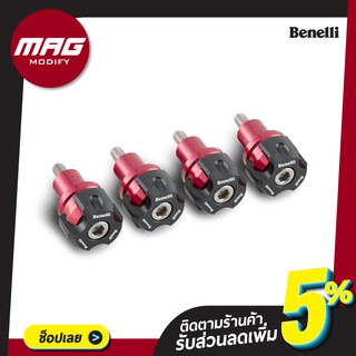 โบลท์ยึดบังโคลนหน้า ชุดแต่ง อะไหล่แต่ง TNT300,302S,302R สีแดง Benelli (เบเนลลี่)