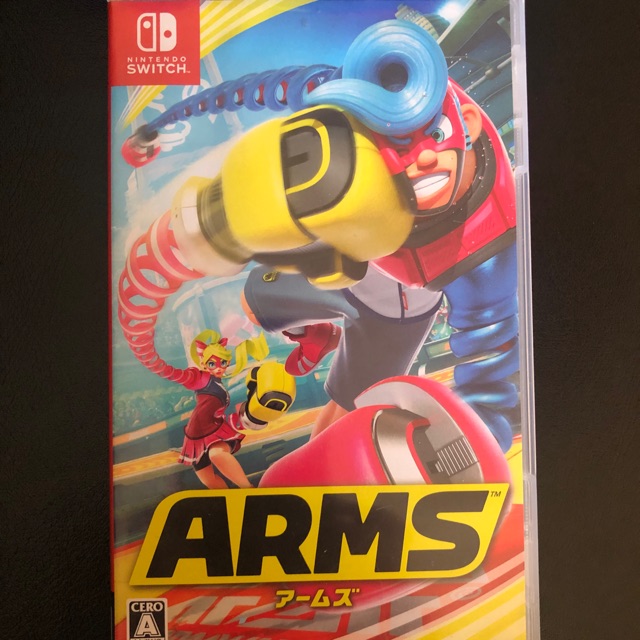 Arms มือสอง แผ่นเกมส์ nintendo switch