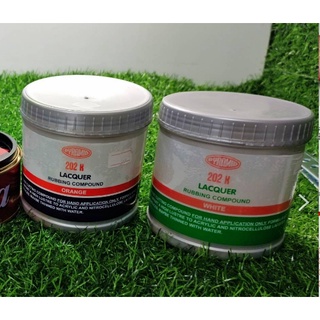 ยาขัดละเอียด (สีขาว) ยาขัดหยาบ (สีส้ม) ยาขัดสีรถ ตรา PYRAMID ขนาด 500 g