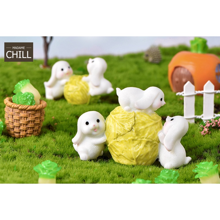 [MC971] ตุ๊กตุ่นจิ๋ว กระต่าย ทำงาน ทำการ (1 ตัว ราคา 20, 25 บาท)