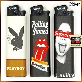 No.51 ไฟแช็คคริกเก็ต Cricket ลายสวยๆ lighter ไฟแช็คอินดี้  ไฟแช็ก เก๋ๆ แฟชั่น ไฟแช็คเท่ๆ ไฟแช็คสะสม ลายสติ๊กเกอร์