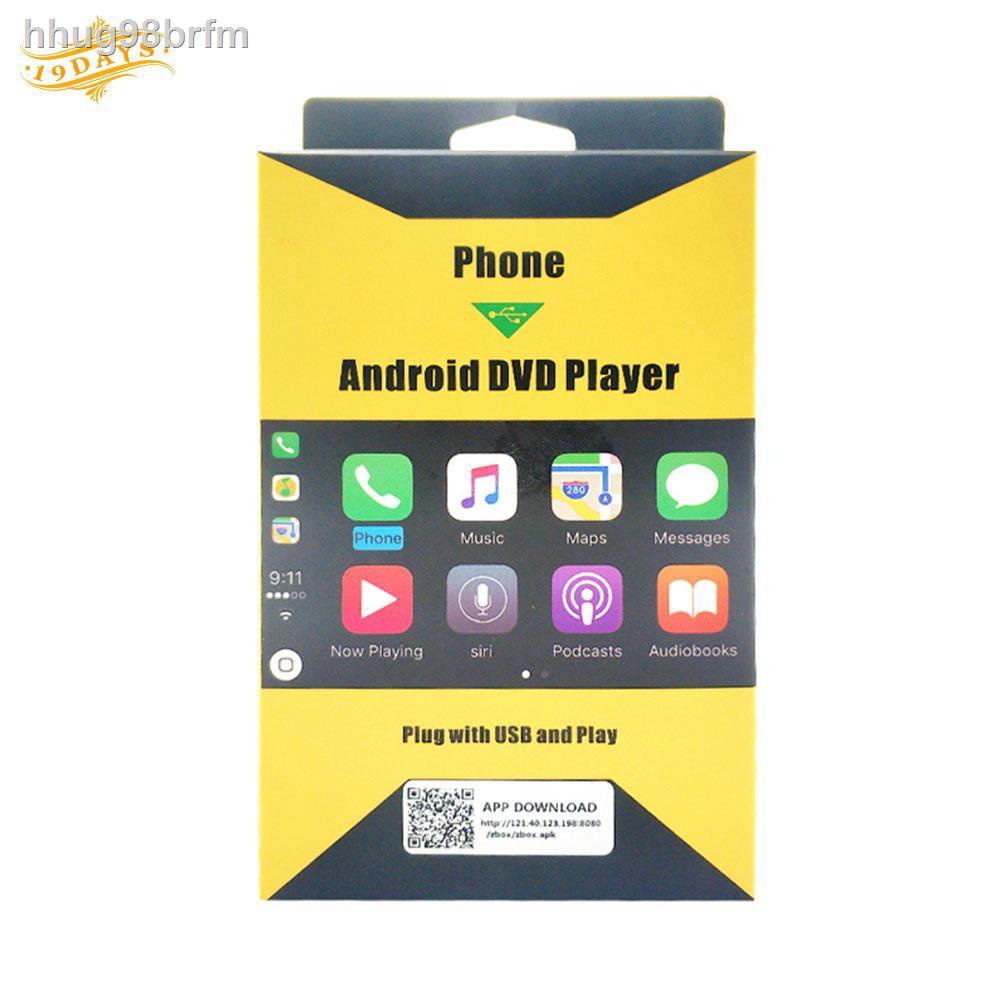 ☃ Apple Car Link Dongle CarPlay Android Auto Navigation Player USB