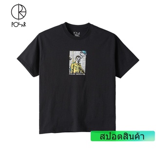 เสื้อยืดแขนสั้นทรงหลวมพิมพ์ลาย Polar Skate Co Medusa Desires Medusa