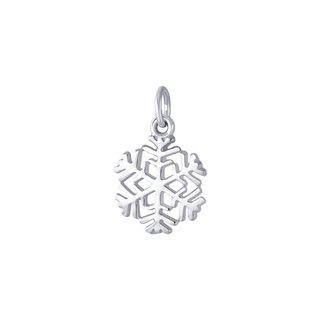 SILVER THAI   Snowflake pendant silver จี้รูปเกล็ดหิมะเงินแท้ 925