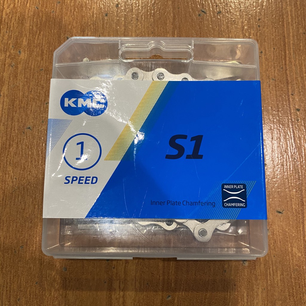 KMC โซ่จักรยาน 1สปีด S1 Single Speed 112Links Silver