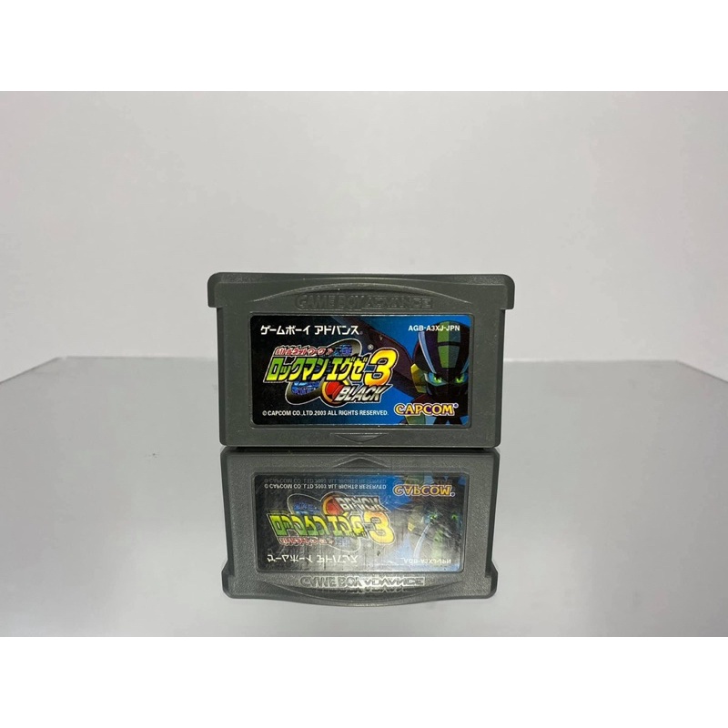 ตลับแท้ GAME BOY ADVANCE  GBA  Battle Network RockMan EXE 3 Black