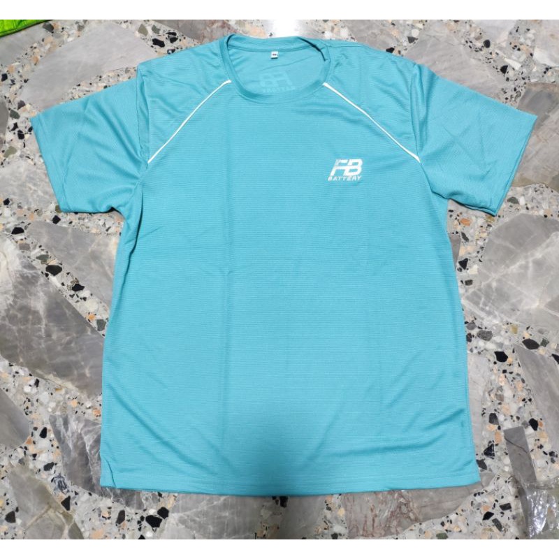 (ของใหม่) เสื้อยืด FB Battery เนื้อผ้าใส่สบายเหมาะสำหรับใส่ออกกำลังกาย เสื้อกีฬา เบา ไม่ยับ แห้งเร็ว