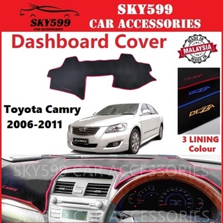 แผ่นแดชบอร์ด กันลื่น คุณภาพสูง สําหรับ Toyota Camry 2006-2010