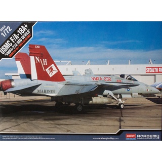 พลาสติก โมเดล ประกอบ ACADAMY MINICRAFT สเกล 1/72 USMC F/A-18A+ "VMFA-232 Red Devils" (12520)