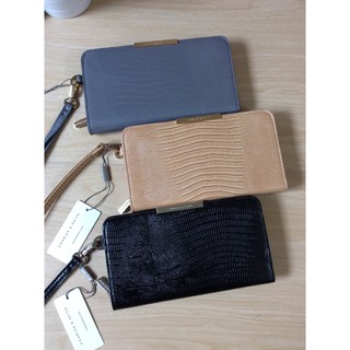 กระเป๋าสตางค์ใบยาวซิปรอบ Charles long wallet