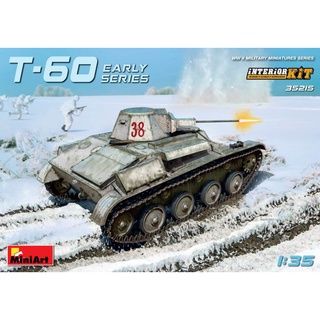 โมเดลประกอบ MiniArt 1/35 MI35215 T-60 EARLY SERIES