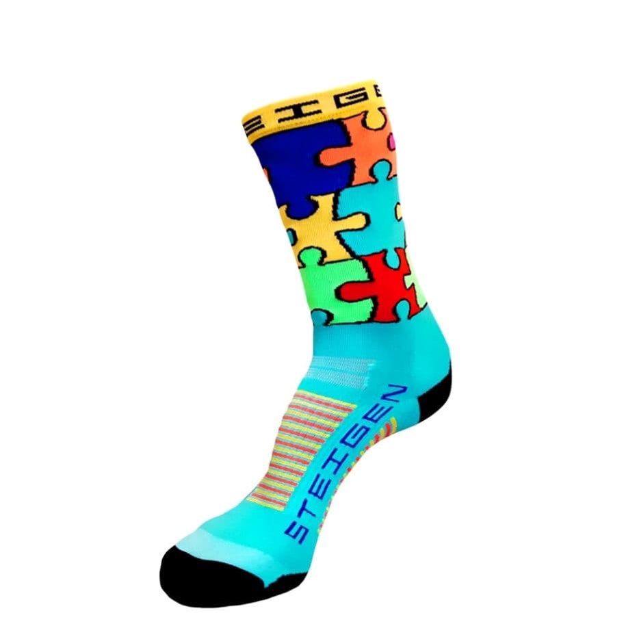 ถุงเท้าวิ่ง STEIGEN : THREE QUATER SOCKS 3/4 - ONE SIZE FIT ALL
