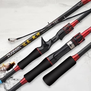 Daiwa คันเบ็ด 1.65/1.8/2.1 ม. น้ำหนักเบาปั่น Baitcasting Rod M การกระทำ EVA