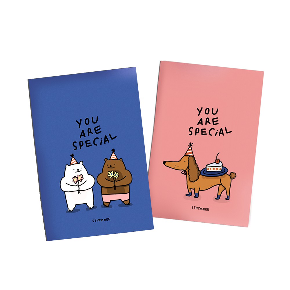 ssktmmee - regular postcard (you're special)