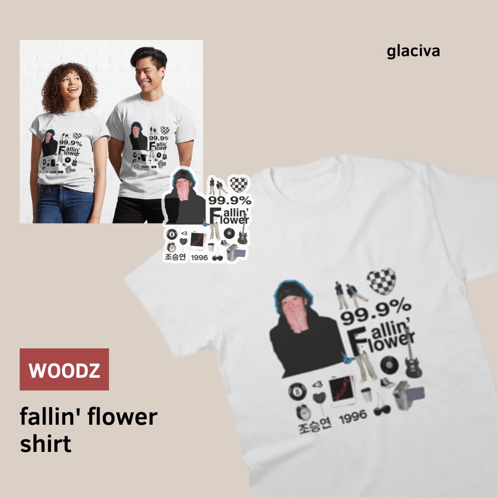 WOODZ fatin flower TSHIRT