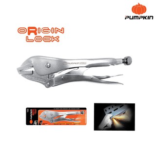 คีมล็อคปากตรง Pumpkin Pro ขนาด 10 นิ้ว Origin Lock Made In Taiwan