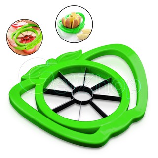 Getzhop ที่หั่นแอปเปิ้ล อุปกรณ์หั่นแอปเปิ้ล apple sliced (สีเขียว)