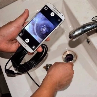 (จัดส่งจากประเทศไทย) กล้องเอนโดสโคป 1080P HD USBกล้องเอนโดสโคป 8 LED 5M สายตรวจสอบ borescope กันน้ำ เหมาะสำหรับ Android