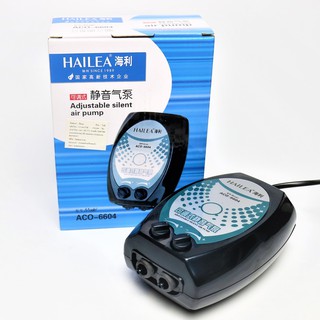 ปั๊มลมตู้ปลา 2 ทาง HAILEA ACO-6604