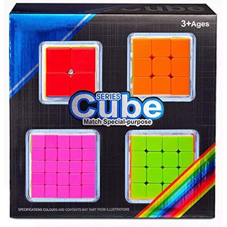 เซตสุดคุ้ม รูบิค Cube Series แบบชุด 4 ชิ้น 4 ขนาด