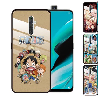 OPPO Reno4 Z 5G Reno2 F Z Reno 5 3 Pro Reno 10x Zoom 3 Youth Ace F11 Pro F9 กรณีโทรศัพท์กระจก ปกโทรศัพท์ Phone kaso ng Case One Piece Tempered Glass Cover Anti-Scratch