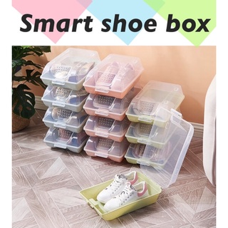 Smart shoe box กล่องใส่รองเท้า กล่องช่วยจัดเก็บรองเท้า