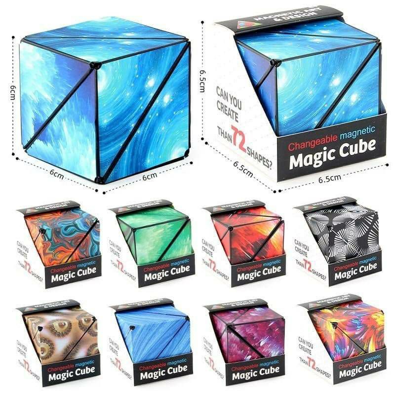 รูบิคแม่เหล็ก Magnetic Creative Cube DIY Rubix Vanda learning