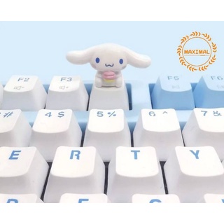 💓สินค้าพร้อมส่ง💓 Personal Keycaps ลายการ์ตูนน่ารักๆ  Keycaps handmade  / DIY PBT Keycaps ใช้ตกแต่งแแป้นพิมพ์