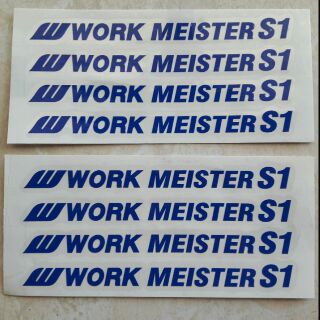 สติ๊กเกอร์ WORK MEISTER S1