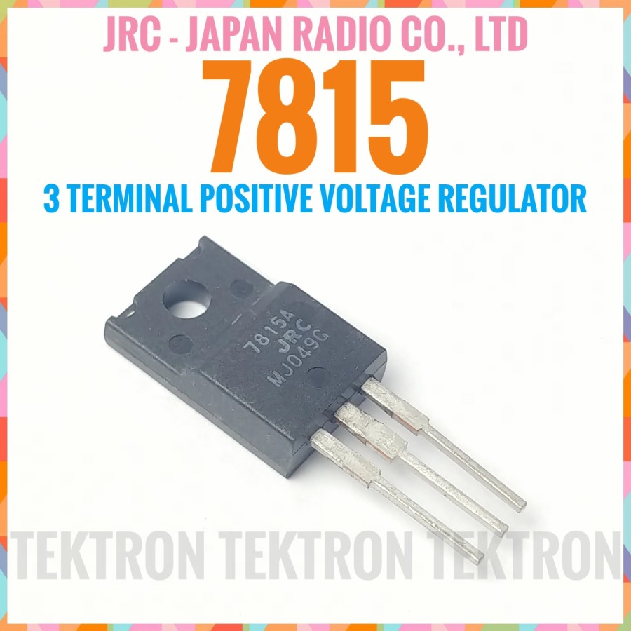 JRC 7815A เครื่องปรับแรงดันไฟฟ้าเชิงบวก 15V 7815 Original Ori L7815 1.5A
