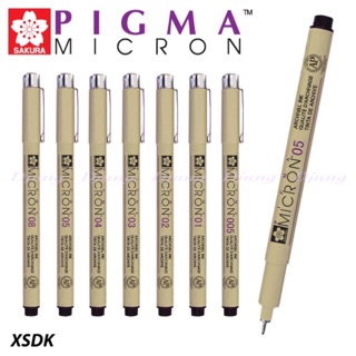 Sakura ปากกาพิกม่าซากุระ ปากกาตัดเส้น SAKURA Pigma Micro XSDK
