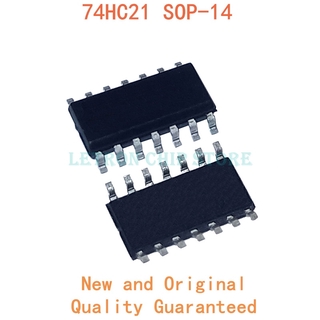 NOVO ชิปเซ็ตชิปเซ็ต 74HC21 Sop14 74HC21D Sop-14 Sn74Hc21Dr 74HC21DR Soic14 Hc21 Soic-14 Sop Smd สําหรับโทรศัพท์มือถือ 10ชิ้น