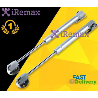 [1แถม1] iRemax Door Lift Pneumatic Support Hydraulic Gas Spring Stay for Cabinet silver 150N