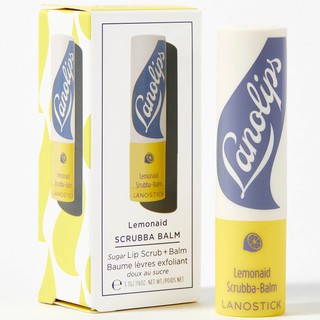 พร้อมส่ง ของแท้ Lanolips Lemonaid Scrubba-Balm 3.3g